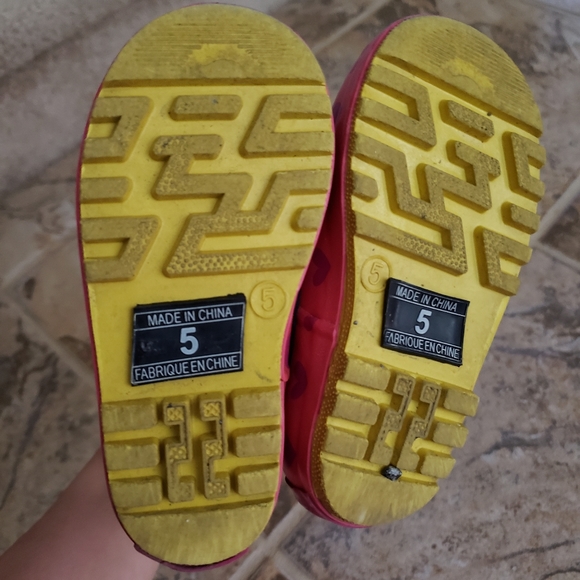 Paw Patrol Toddler Girl Rainboots size 5 - Picture 2 of 2